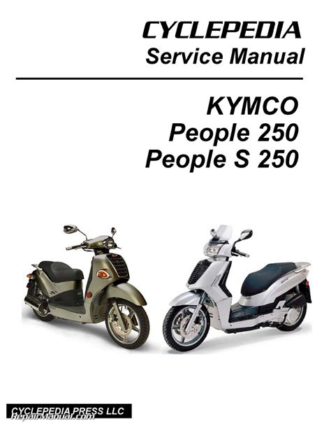 kymco 250 scooters manual